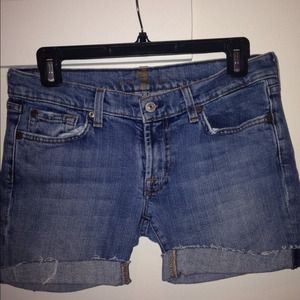 7 For All Mankind shorts