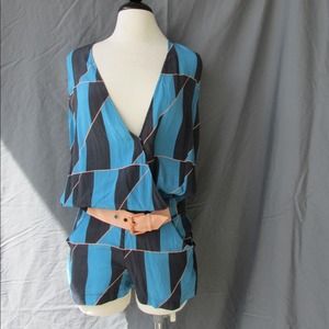 Marc by Marc Jacobs size S Silk Romper Cover Up