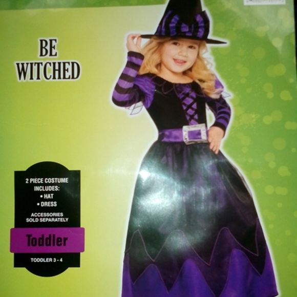 Toddler witch costume