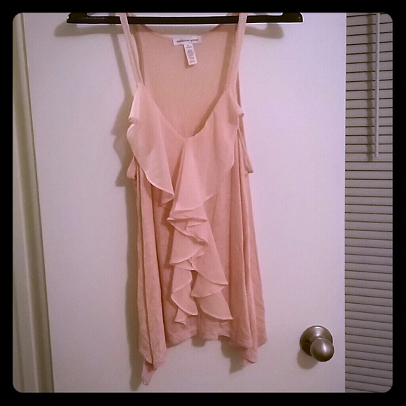 Cute ruffle tank