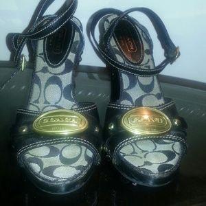 Coach summer sandal heels