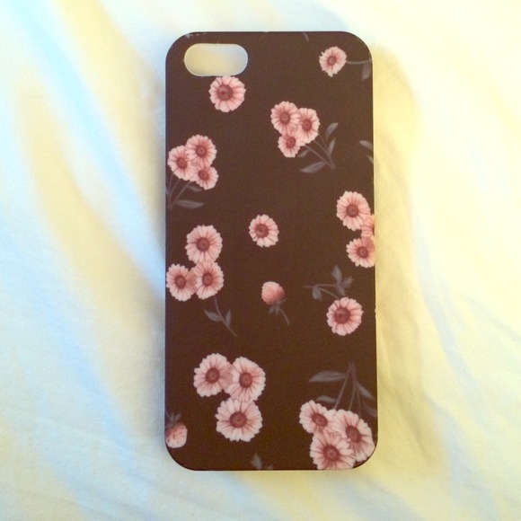 Black sunflower iphone case