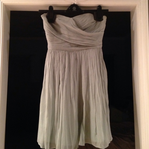 J crew strapless dress