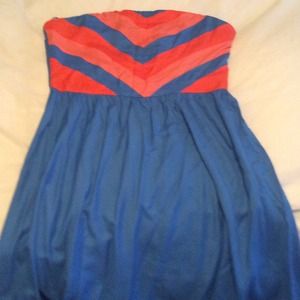 Urban Outfitters Cooperative Strapless dress