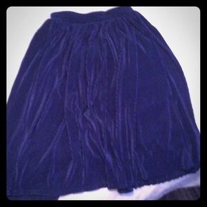 AA ribbed knee length skirt