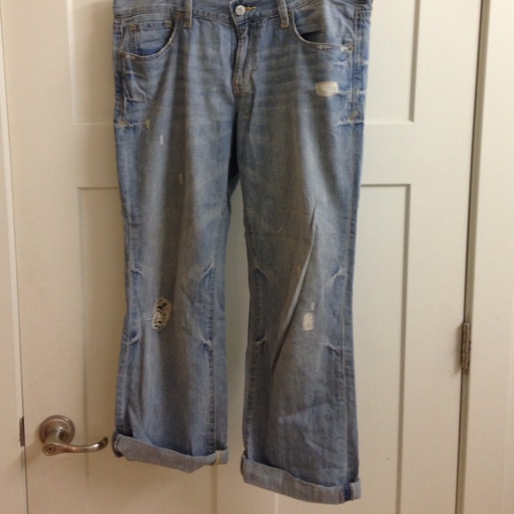Denim capris