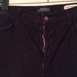 *Reduced* NYDJ Dark Brown Corduroy Jeans - Size 10