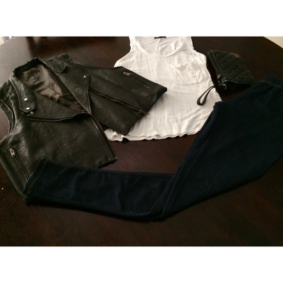 NEW Studded Moto Vest