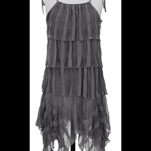 New Below the Knee Green Summer Dress.