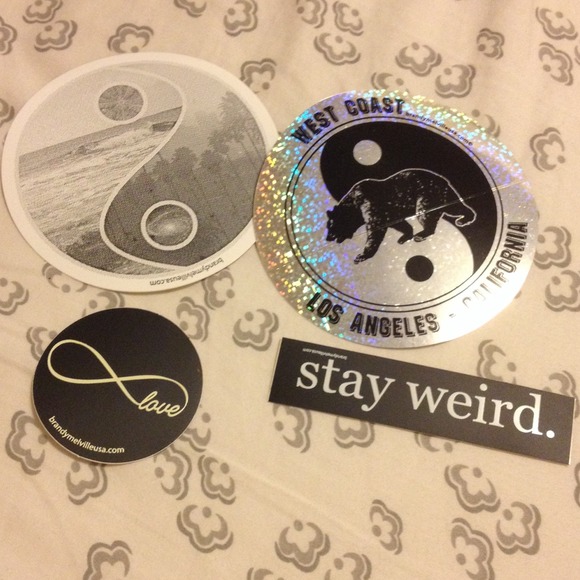 Brandy Melville stickers!