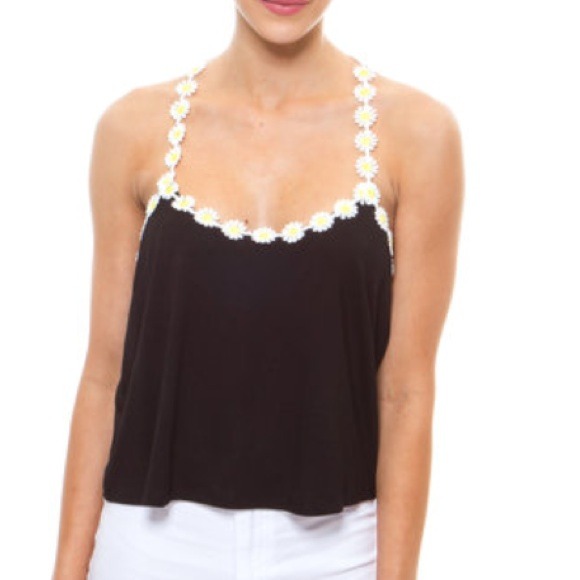 Daisy Crop Tank