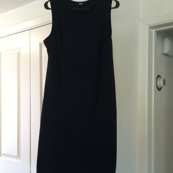 Navy blue dress