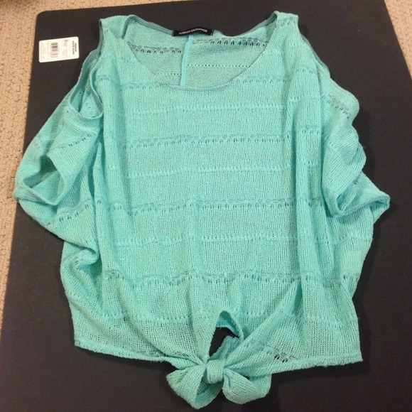 Mint color cute T-shirt