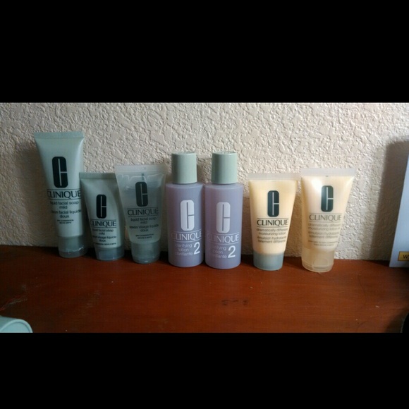 Clinique 3 step skincare samples