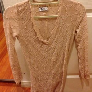 Nightcap dress cream size 2