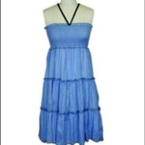 New Below the Knee  Blue Summer Dress.