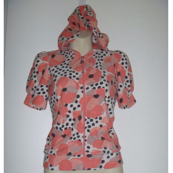 ✨PRICE✂️ Juicy Couture Coral Bianca Terry  Hoodie