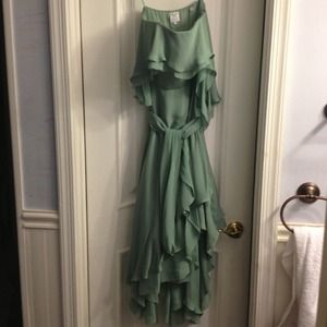 Halston Heritage Dress sage color