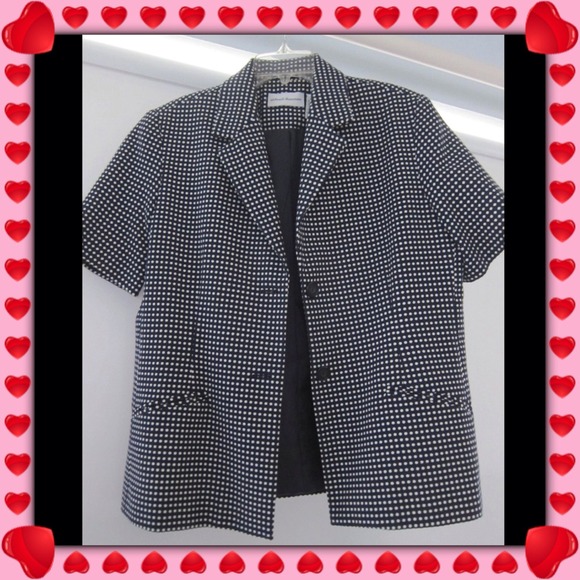 Alfred Dunner Short Sleeve Blazer