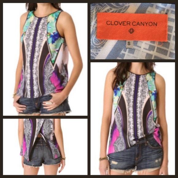 Clover Canyon Tops - 🍀Clover Canyon🍀dressy top size small