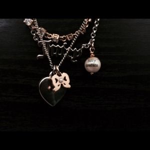 💕Authentic Juicy Couture layer necklace🌸