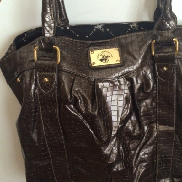 Brown bervely  hills polo purse ❤️