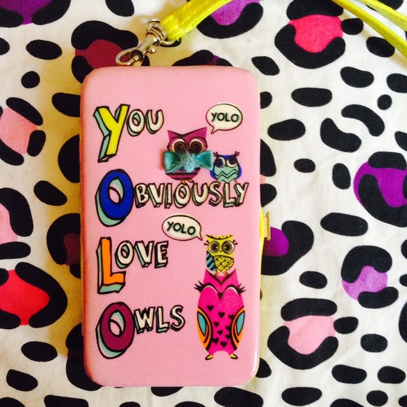 iPhone 5/5S YOLO wallet phone case holder