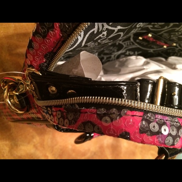SOLD!!!   NWT Betsey Johnson Laptop Bag - Picture 3 of 4