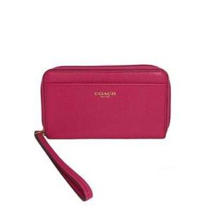 Pink Coach Iphone 5 Wristlet new