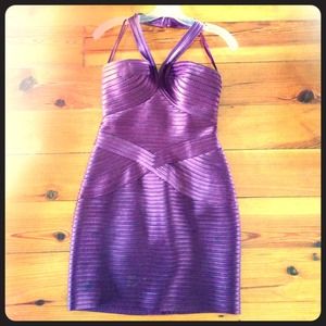 BCBG Purple Cocktail Dress !