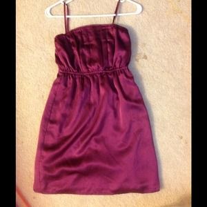 Purple formal dress