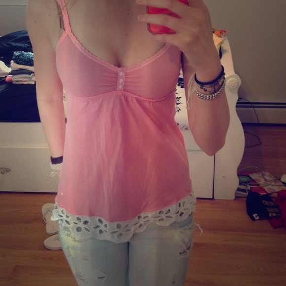 *SOLD* Abercrombie & Fitch Babydoll Tank - Picture 2 of 5