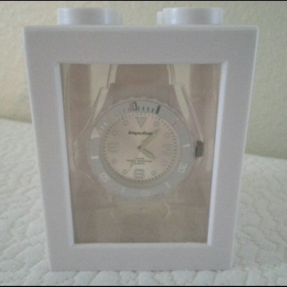 Impulse Diver Silicon Watch in White - Picture 3 of 3