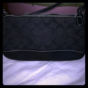Small black Coach bag