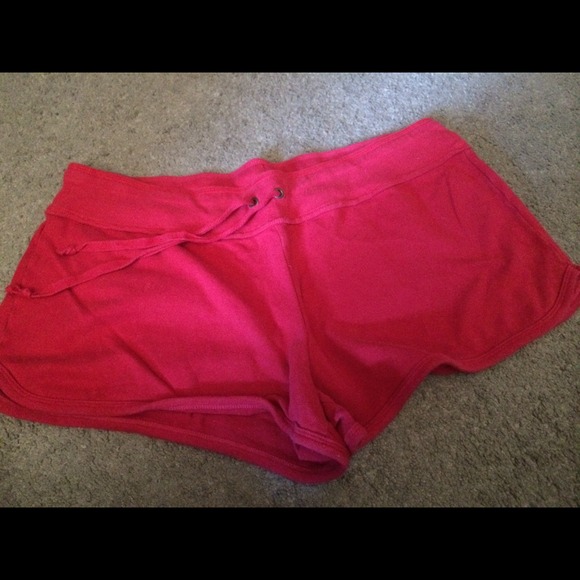 Red sexy short shorts
