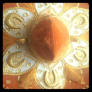 Go Vols! Orange & White Authentic Mexican Sombrero