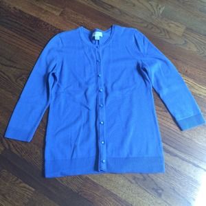 🌟REDUCED🌟Loft crew neck cardigan