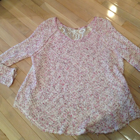 Free People oversized summer sweater 100% cotton - Picture 3 of 4