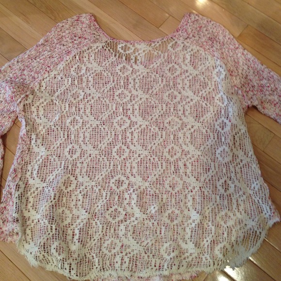 Free People oversized summer sweater 100% cotton - Picture 4 of 4