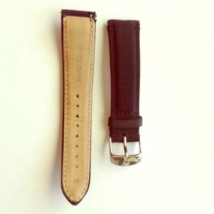 MICHELE 18mm Grosgrain Watch Strap