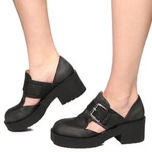 Jeffrey Campbell ; Trane Black Washed