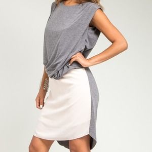 💛 SURPRISE SALE TODAY ONLY Grey/Light Peach NWT!