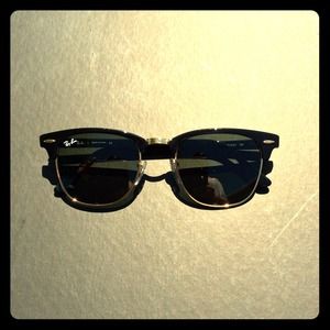 🆕 Authentic Ray-Ban "Clubmaster" 51mm Sunglasses