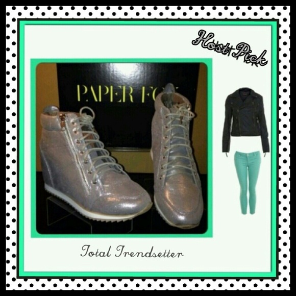 Paper Fox Shoes - SALE 🎉HOST PICK🎉 Sneaker Wedges