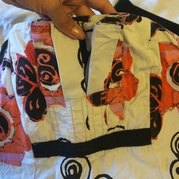 ❌❌SOLD❌❌Tube top - pleated middle, vintage inspire - Picture 3 of 3