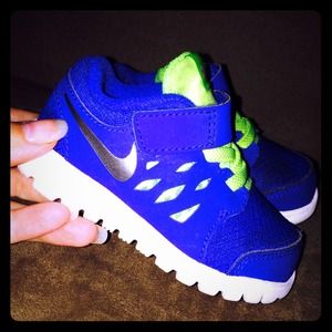 Nike Free Run Blue/Lime (2013)