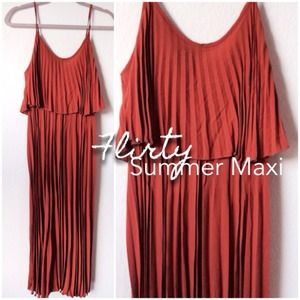 Silky Layered Summer Maxi Dress