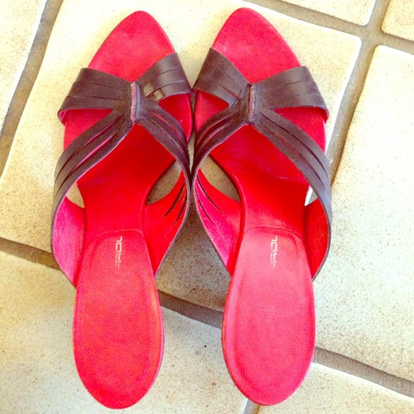 Backless sexy trendy shoes