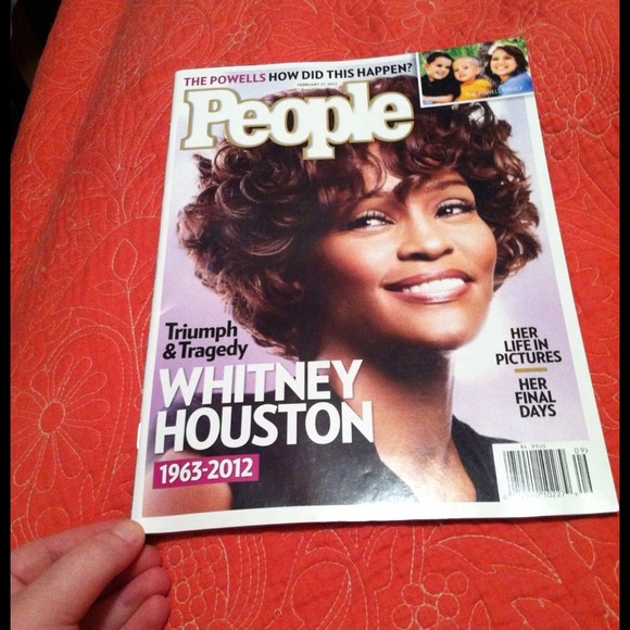 People Magazine Triumph & Tragedy Whitney Houston.