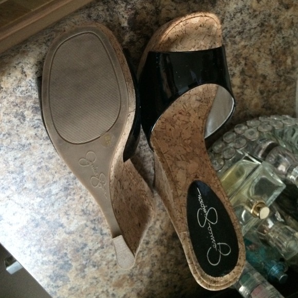 Black WedgesJessica Simpson For $ 25